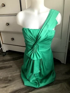 BCBG Maxazria Palais Emerald Green Dress Women's Size 6 - Picture 1 of 5
