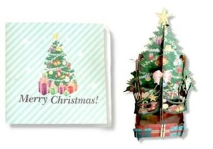 3D Pop-up Christmas 5" X 5" Greeting Card with Envelope - Picture 1 of 12
