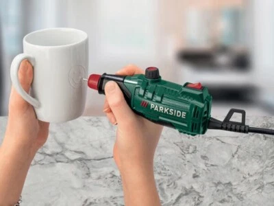 Parkside Engraving Tool (PGG 15 G6), With 4 Engraving Templates, 6000spm - Image 1 of 4