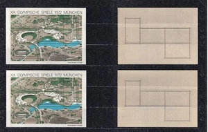 ODZ&GERMANY 2 MNH GERMANY B489 1972 MUNICH OLYMPIC GAMES - SHEET OF 4 855 - Picture 1 of 2