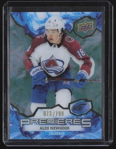 Alex Newhook 2021-22 UD Ice Premieres /799 #240 Colorado Avalanche - Picture 1 of 2