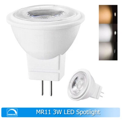 Mr11 Led Downlight Dimmable 3w Spotlight 12v Interior 24v 110v 220v Cool White - Image 1 of 4