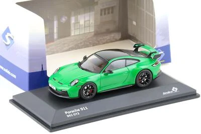 1:43 Solido Porsche 911 (992) GT3 Coupe Python green 2021 - Bild 1 von 3