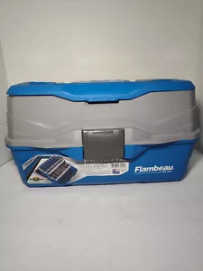 Nuovo Flambeau Outdoors 6382 TB 2 vassoi - scatola vassoio classico - blu/grigio - Foto 1 di 7