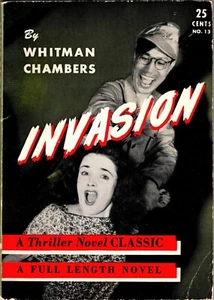 Invasion, Whitman Chambers, Novel Selections, circa 1944 - Digest Paperback - Picture 1 of 3