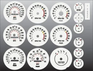 White Face Gauges for 1970-1981 Chevrolet Camaro - Picture 1 of 4