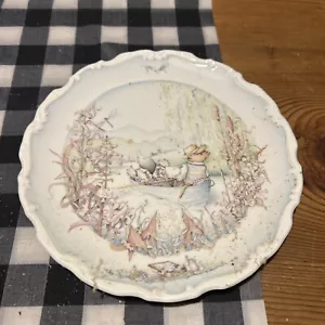 Royal Doulton - Der Wind in den Weiden - Ratty and Mole Go Boating - 1984 - Bild 1 von 3