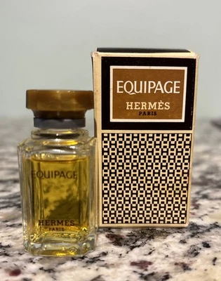 Hermes Equipage Eau de Toilette 10 ml Mini Miniatura Muestra Hombres Colonia De Colección Foto 1 de 4