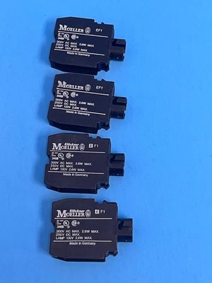 Moeller EF1 Pilot Light Lamp Block [Lot of 4] - Image 1 of 4