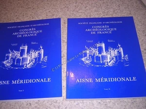 1994.Congrès archéologique France.Aisne méridionale.moyen age.archéologie.2/2 - Imagen 1 de 1
