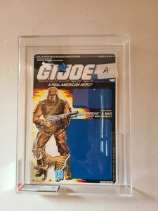 Vintage 1988 Hasbro GI Joe Series 7 Spearhead & Max Hand Cut Proof Card AFA 75 - Picture 1 of 3