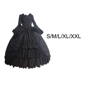 Dress Costume Dress Dress Skirt Victorian Ball Dress for Handfasting Hemed - Picture 1 of 20