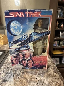 RARA 1979 Mego Star Trek TMP 12" Mr Spock SCATOLA ร RUVIDA vedi foto/leggi ๐ - Foto 1 di 15