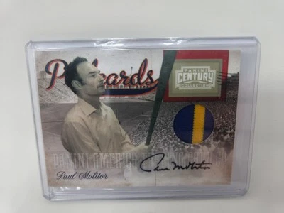 2010 Panini Century Collection Paul Molitor 10/50 AUTO - Image 1 of 3