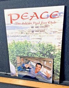 Peace The Adrian Paul Fan Magazine Issue 18 Aug 1998 Highlander TV Series - Foto 1 di 6