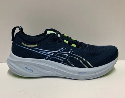 Taglia 11 - Asics Gel Nimbus 26 Blu Francese Lime Elettrico - Immagine 1 di 4