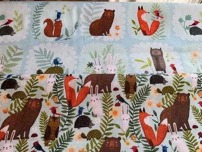 Contempo Benartex, into the woods, 2 yard bundle. - Image 1 of 4