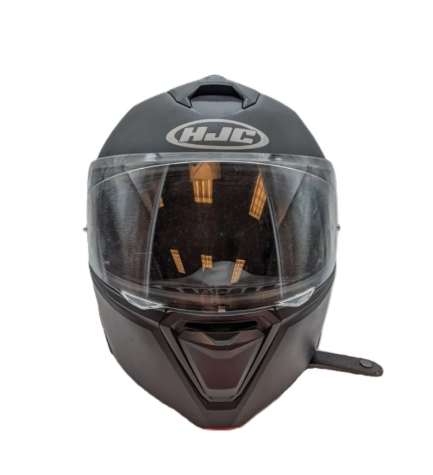 HJC I90 шлем - полу плоский, черный, размер большой i90 твердый черный (см. фотографии) - Изображение 1 из 3