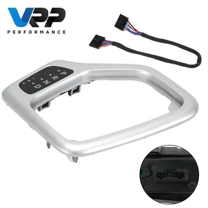 Silver Shifter Bezel W / Harness For 2014-2018 Jeep Cherokee 5YD27LS5AA 601-401 - Picture 1 of 17