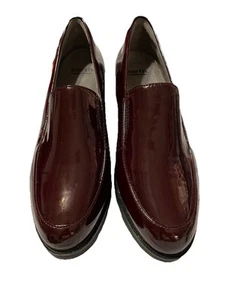 Earth Damen Zurich Bern Slipper Loafer Burgund. Comfortschuhe Gr. 11 M - Bild 1 von 10