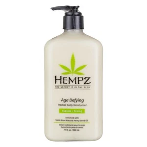 Hempz Age Defying Herbal Body Moisturizer 17 Fl Oz Pack of 2 Vegan Formula - Picture 1 of 5