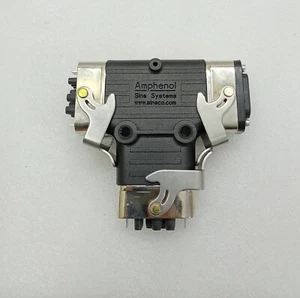 Amphenol SINE Systems P28810 HEAVY DUTY POWER CONNECTORS CONTROL BOSS HYBRID TEE - Picture 1 of 8