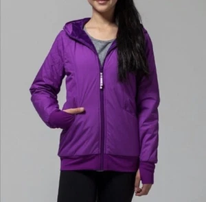 New With tags Ivivva By lululemon Good In hood Jacket Sz 12 - Picture 1 of 9