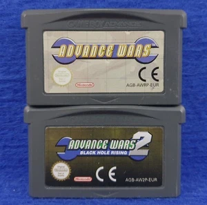 GBA ADVANCE WARS x2 Carros 1 + 2 Auténticos Game Boy Advance PAL REGIÓN LIBRE - Imagen 1 de 5
