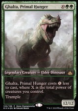 Ghalta, Primal Hunger Foil | NM | Store Championship Promo | Magic MTG
