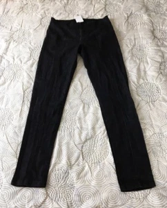 NUOVO Prairie Underground Denim Cintura Skinny Vita Alta Jegging Nero Taglia L - Foto 1 di 6