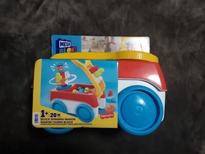 New Mega Bloks Tourni Wagon Fisherprice Block Spinning educational Fine Motor - Picture 1 of 7