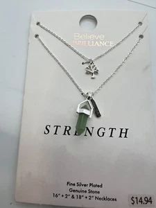 Believe by Brilliance Halskette mit doppelter gestapelter Stärke - Bild 1 von 3