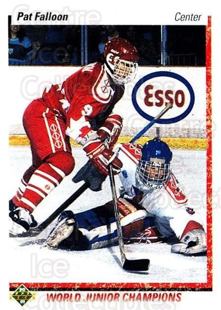 1990-91 Upper Deck #469 Pat Falloon - Image 1 of 1