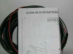 IMPIANTO ELETTRICO MOTO GILERA 98 NO BATTERIA - CAB 278 - Picture 1 of 2