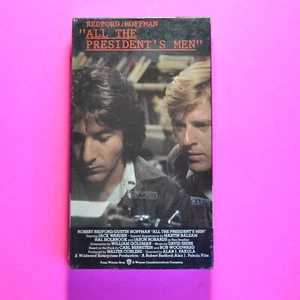 Sealed - All The President's Men (VHS; 1986) Robert Redford Sealed Watermarks - Picture 1 of 3