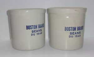 2 rari cocci di fagioli vintage marca Boston n. DU 1549 - Foto 1 di 12