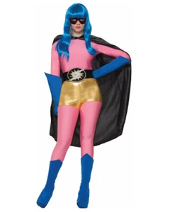 Adults Be Your Own Superhero Super Hero Pink Pants Costume Accessory - Picture 1 of 1