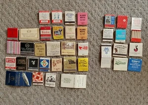 Vintage Matchbooks bulk Job lot 37 Canada & USA motels hotels (Mostly Unstruck) - Picture 1 of 1