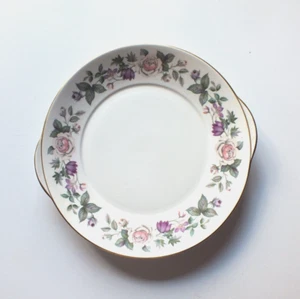 Royal Grafton Bone China Cake / Sandwich Plate of the Fragrance Collection - Picture 1 of 2