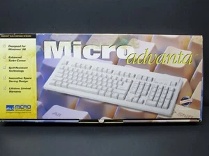 Micro Innovations Micro advaqnta, Modelo KB4001, W 95/98 Teclado, Nuevo en Caja - Imagen 1 de 16