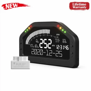 SINCO TECH DO921 Dashboard 6.5" Universal OBD2 Dash Display For Automobile Race - Picture 1 of 7