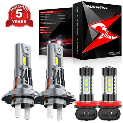 For Buick Regal TourX 2018-2020 - H7 LED Headlight Hi-Lo Beam H11 Fog Light Bulb - Image 1 of 4