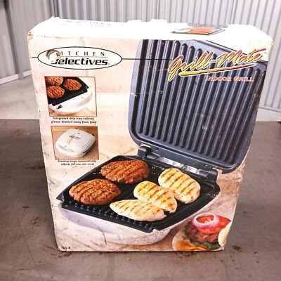 Parrilla interior antiadherente Kitchen Selectives Grill-Mate ~ NUEVA ~ LEER Foto 1 de 4