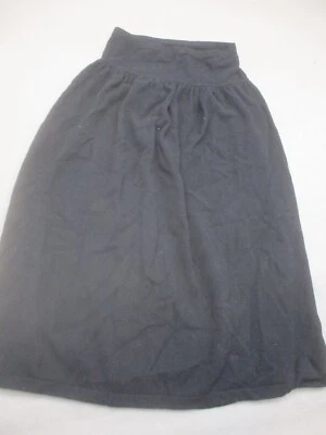 United Colors Of Benetton Size 12 Womens Black 100% Virgin Wool Bubble Skirt 645 - Image 1 of 4