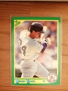 DWIGHT EVANS 1990 Score #3   FREE SHIPPING