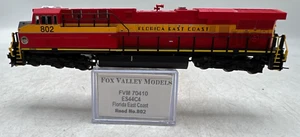 Fox Valley Models N Scale 70410 ES44C4 Florida East Coast 802 Diesel Locomotive - Picture 1 of 13