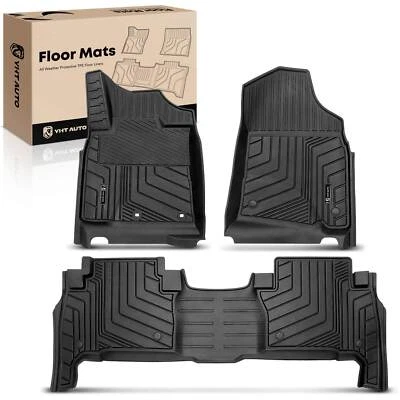 3x Alfombrillas forro para Toyota Land Cruiser 2010-2020 deportivo utilitario delantero y trasero Foto 1 de 4