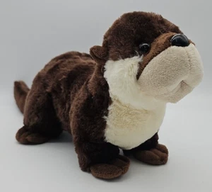 Adventure Planet Brown 22" River Sea Otter Plush Stuffed Animal Toy - Imagen 1 de 7
