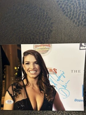 Mackenzie Dern Signed Autograph UFC Fighter 8x10 Photo PSA/DNA COA BJJ MMA - Image 1 of 2
