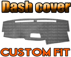 Fits 2004-2015 NISSAN TITAN DASH COVER MAT DASHBOARD PAD / CHARCOAL GREY - Picture 1 of 5
